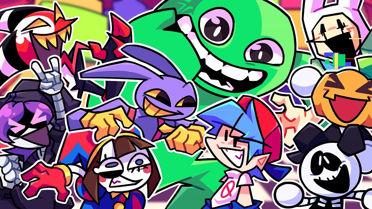 Digitalizing but Different Characters Sing It 🎶 (FNF Digitalizing but Everyone Sings It)
