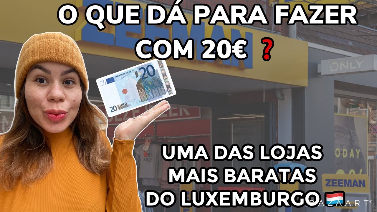 VLOG- COMPREI NA LOJA MAIS BARATA DE LUXEMBURGO,COM APENAS 20 EUROS.(ROUPAS,ACESSORIOS,CHOCOLATES)