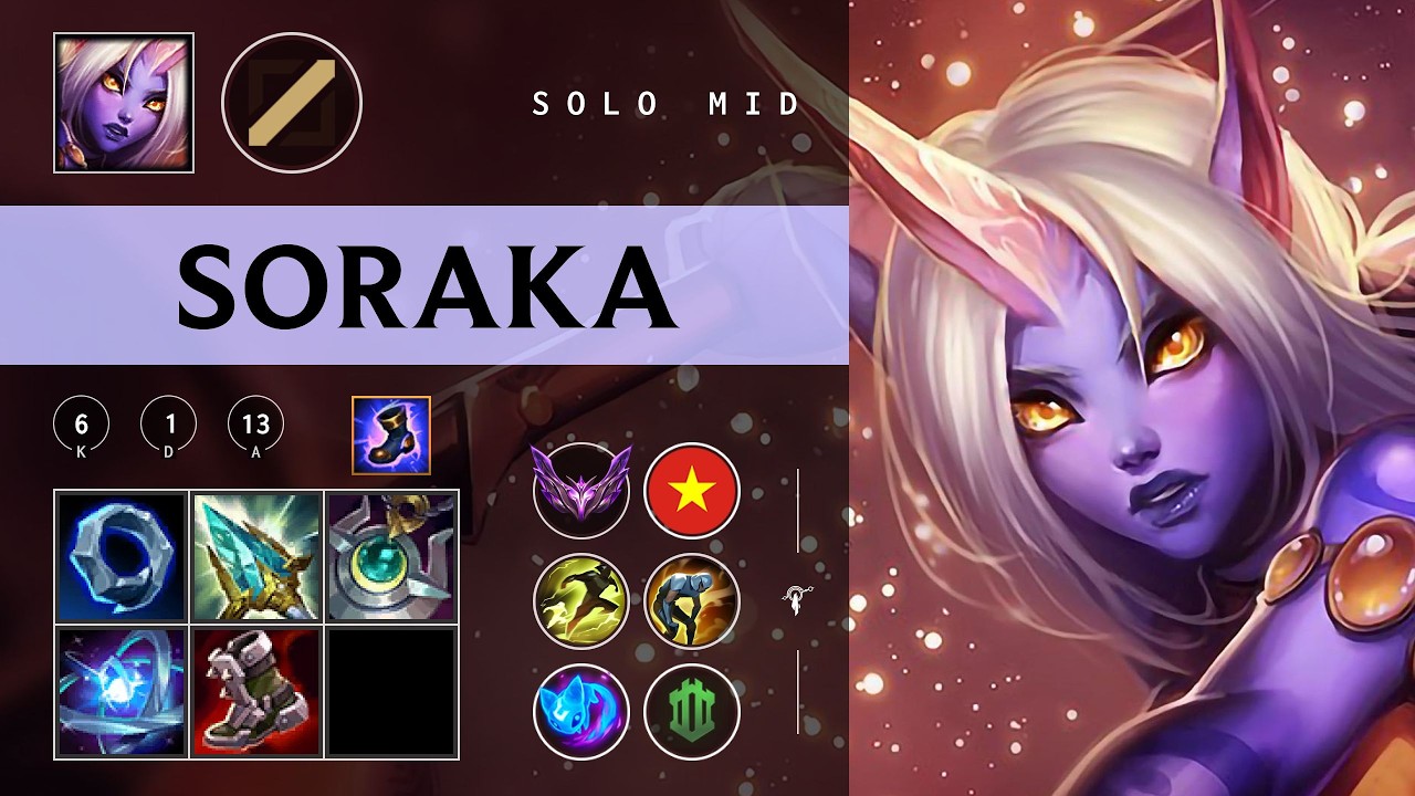 Soraka Mid vs Yasuo - VN Master Patch 26.06