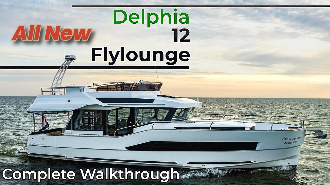 3 Gallons per Hour at Cruise! NEW Delphia 12 Flylounge | Full Tour!