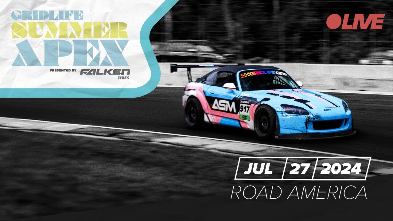 GRIDLIFE Summer Apex at Road America || LIVE || GLTC Race 2