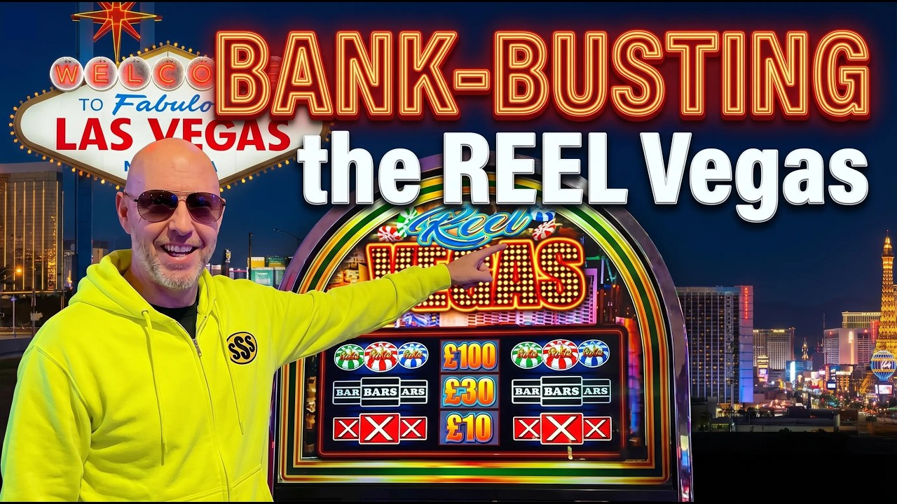 £100 vs Reel Vegas Bar X Style game + the BATTLE of the BULLION BARS £100 J,P 50p stake