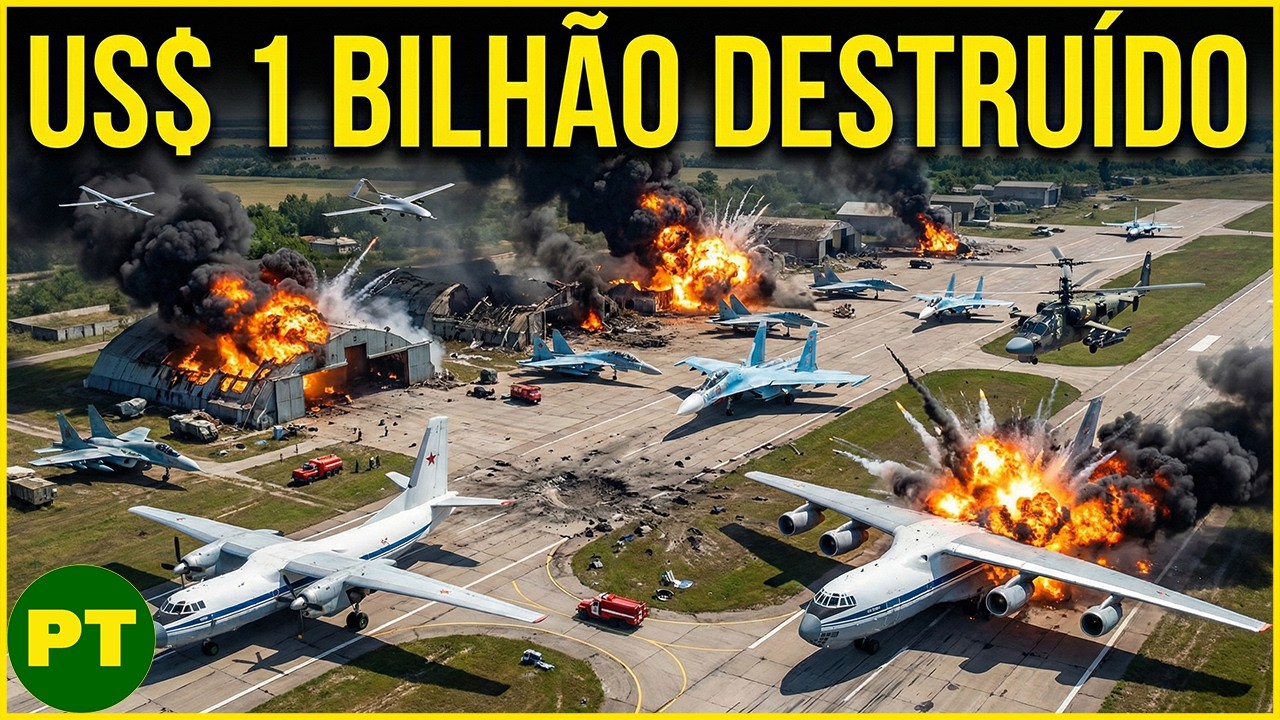 Ucrânia ATACA o Coração da Rússia e DESTRÓI US$ 1 BILHÃO em Equipamentos Militares!