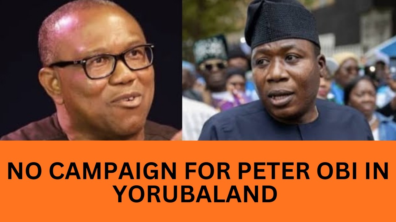 STAY OUT! Sunday Igboho Warns Peter Obi Over Yorubaland Campaign.
