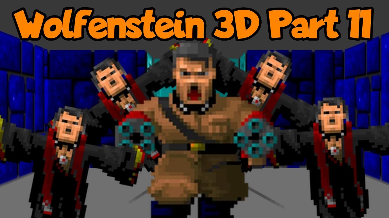 Wolfenstein 3D Part 11 (Gameplay No Commentary) (Episode 3)