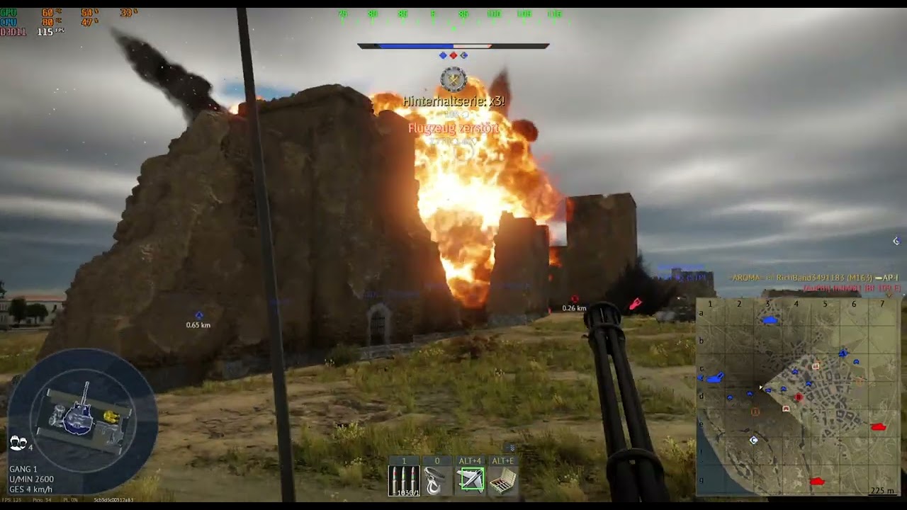 Double atomic bombers in one round 