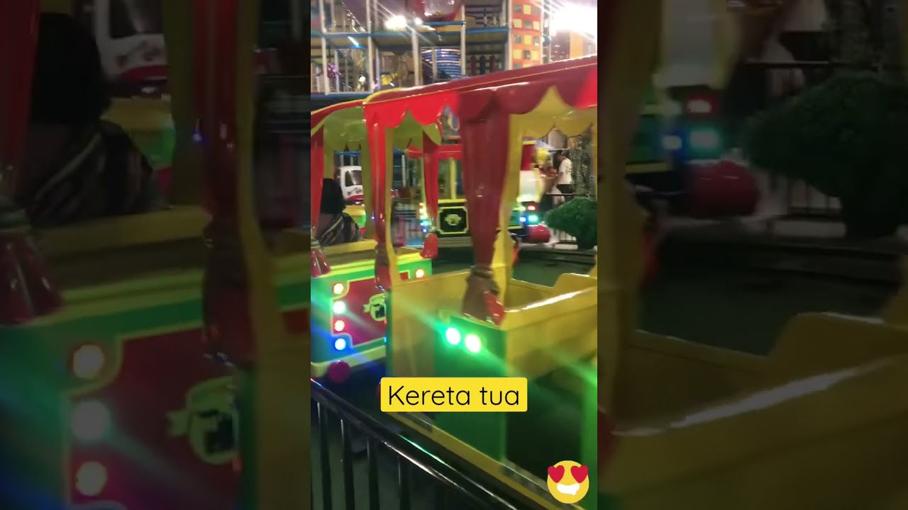 Naik kereta trans odong odong 