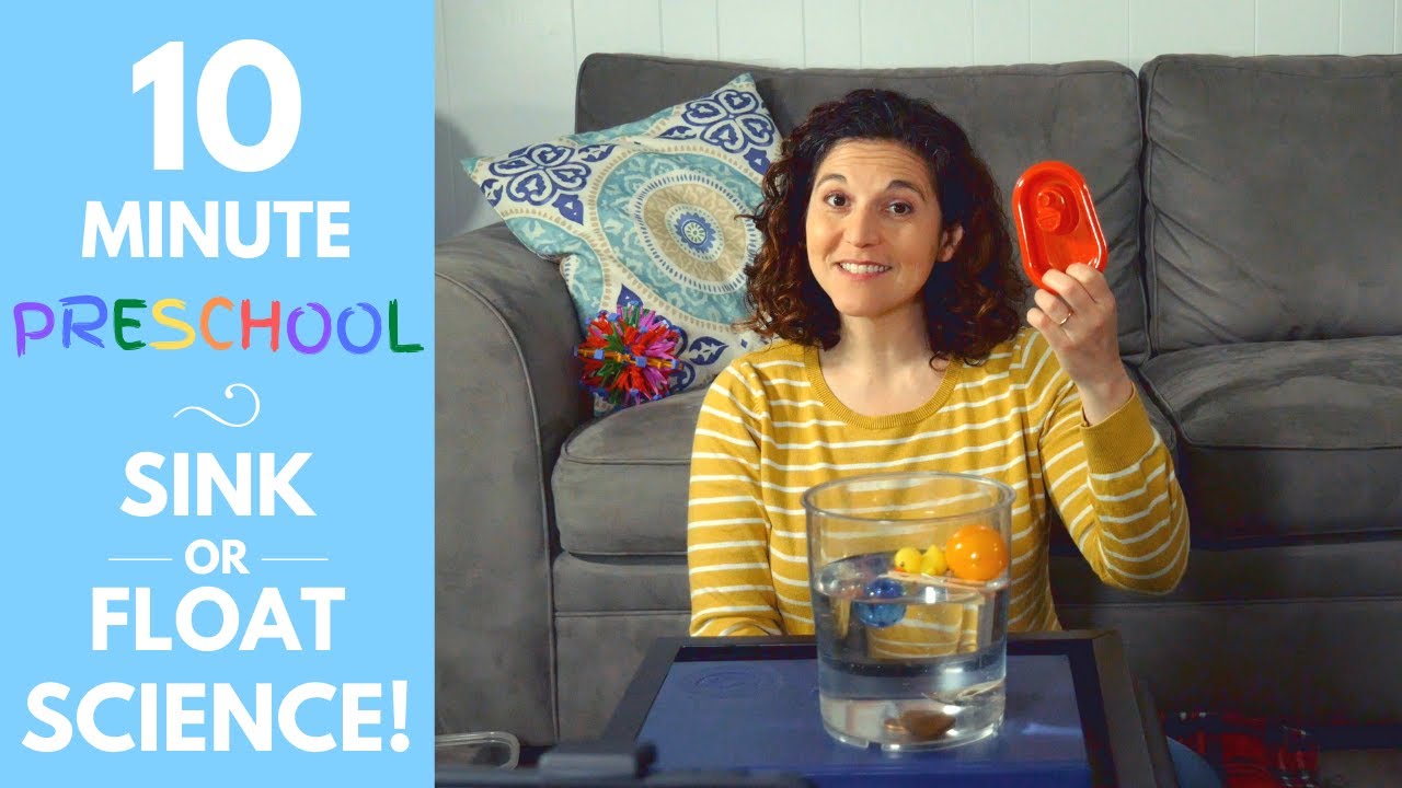 Sink or Float Science! | 10-Minute Preschool - Learn At Home About Making Hypotheses with Mrs. S