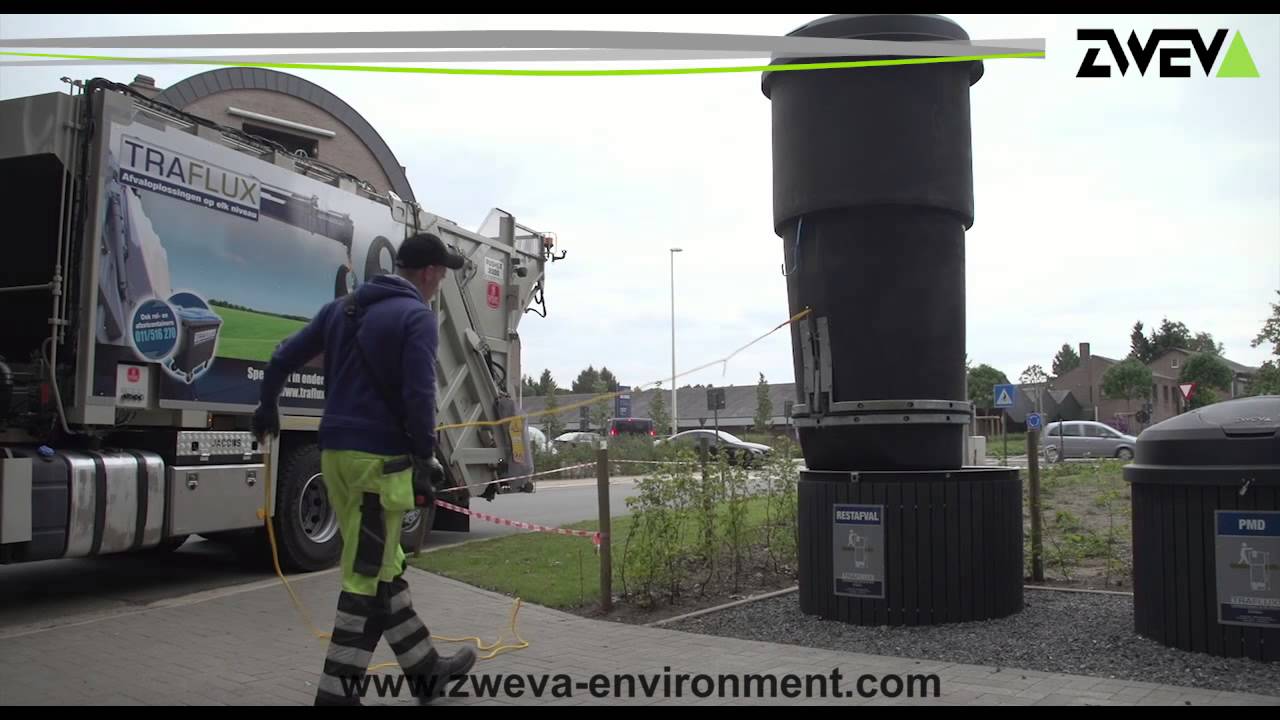 Zweva ZBin Semi Underground waste container HLC5000L