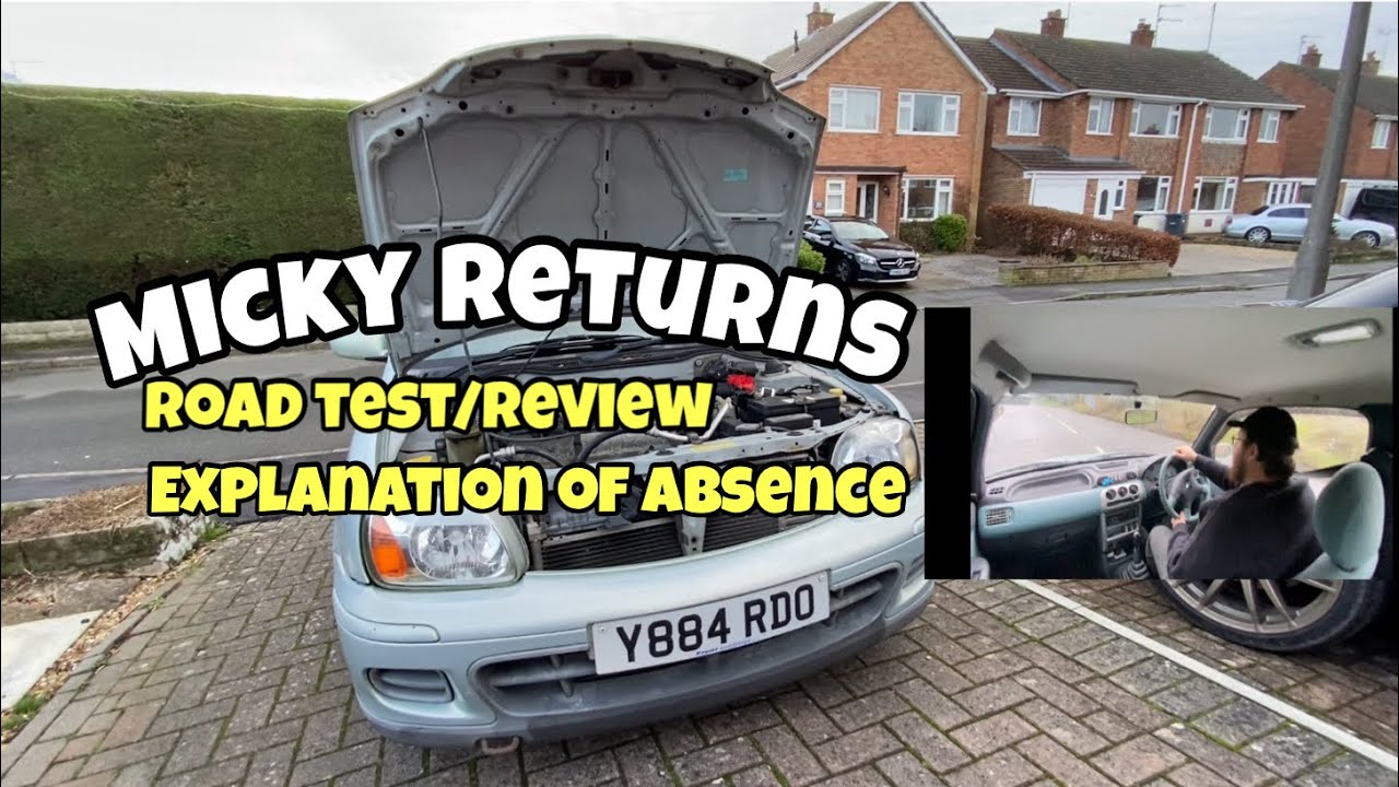 Micky Returns!    Road test/Review (Nissan Micra k11)