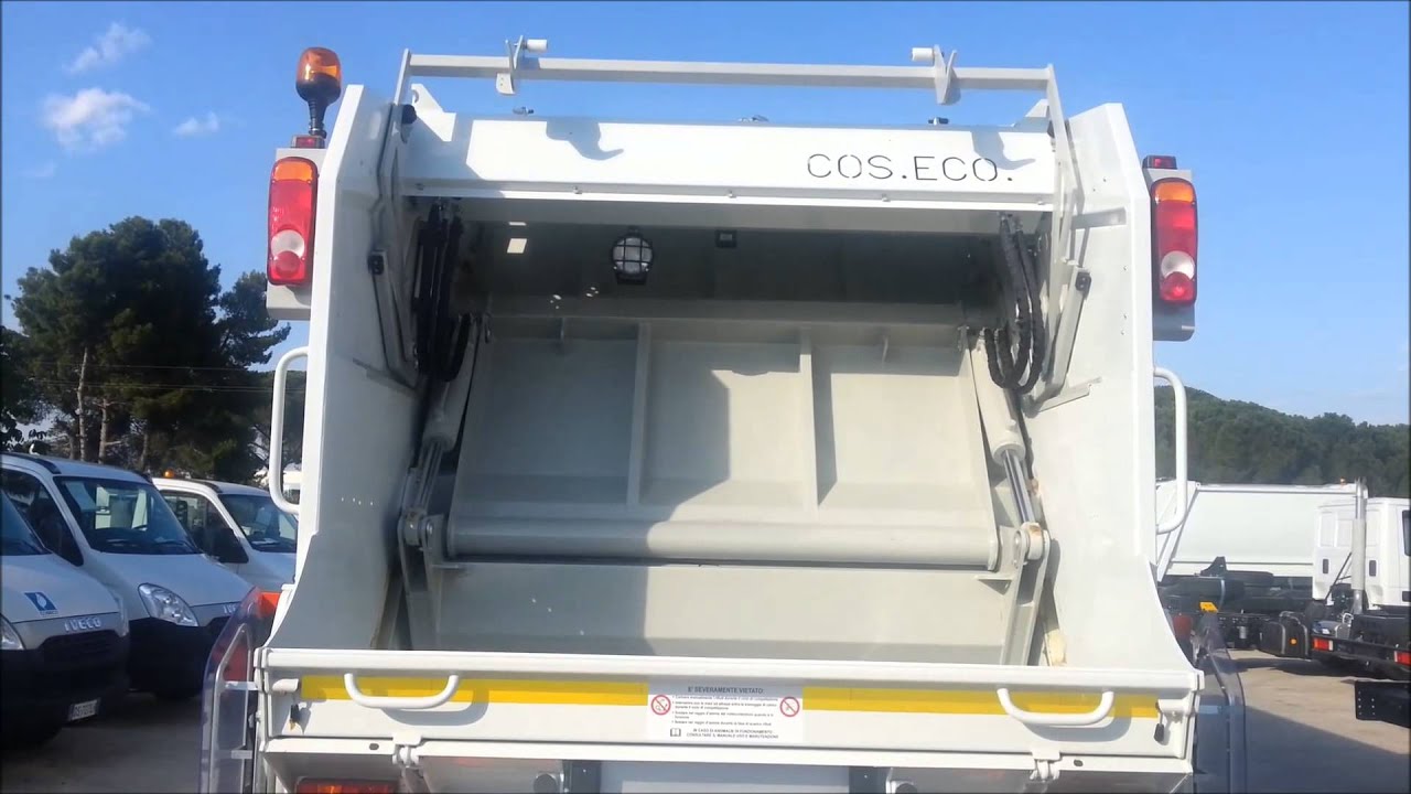 COMPATTATORE COSECO K6 SU MERCEDES ECONIC