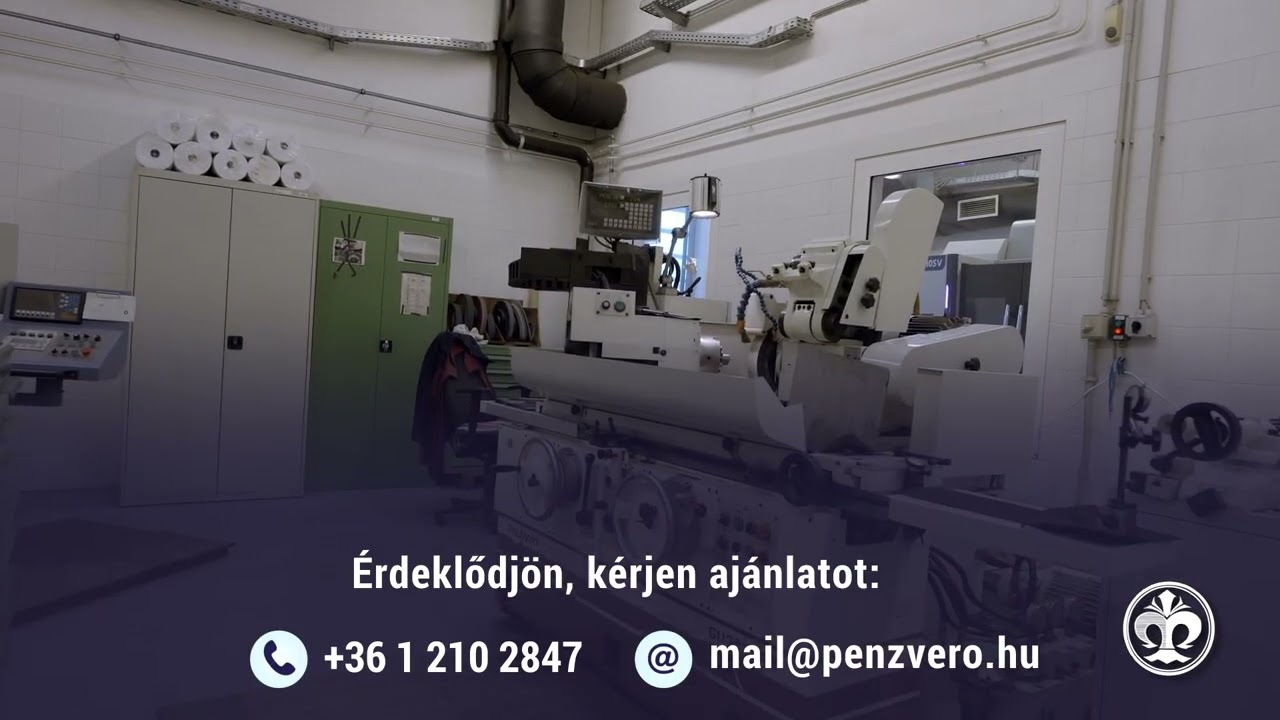 Hőkezelő gépek a Pénzverőben