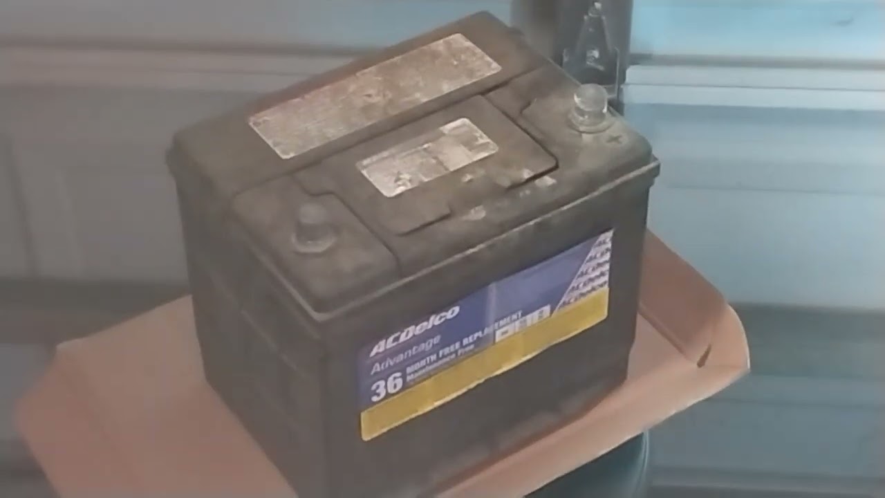 como pasar corriente de batería a batería con el carro Apagado