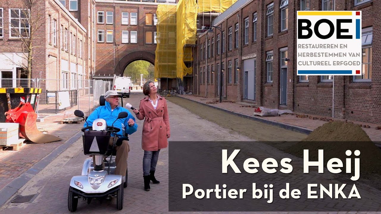 Kees Heij, portier bij de ENKA
