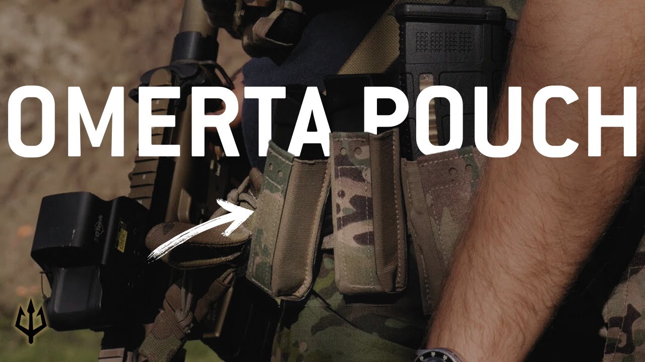 Black Trident Omerta Rifle Pouch – Die lautlose Magazintasche