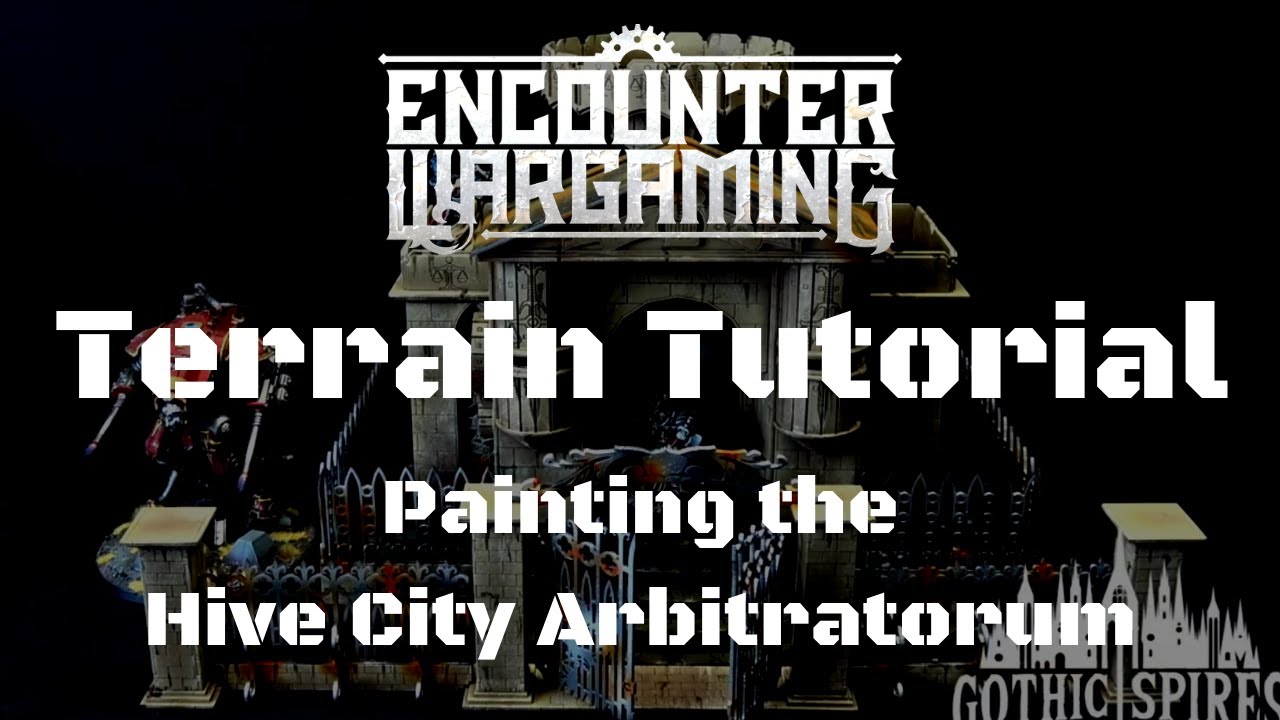 How to Paint MDF Terrain - Hive City Arbitratorum