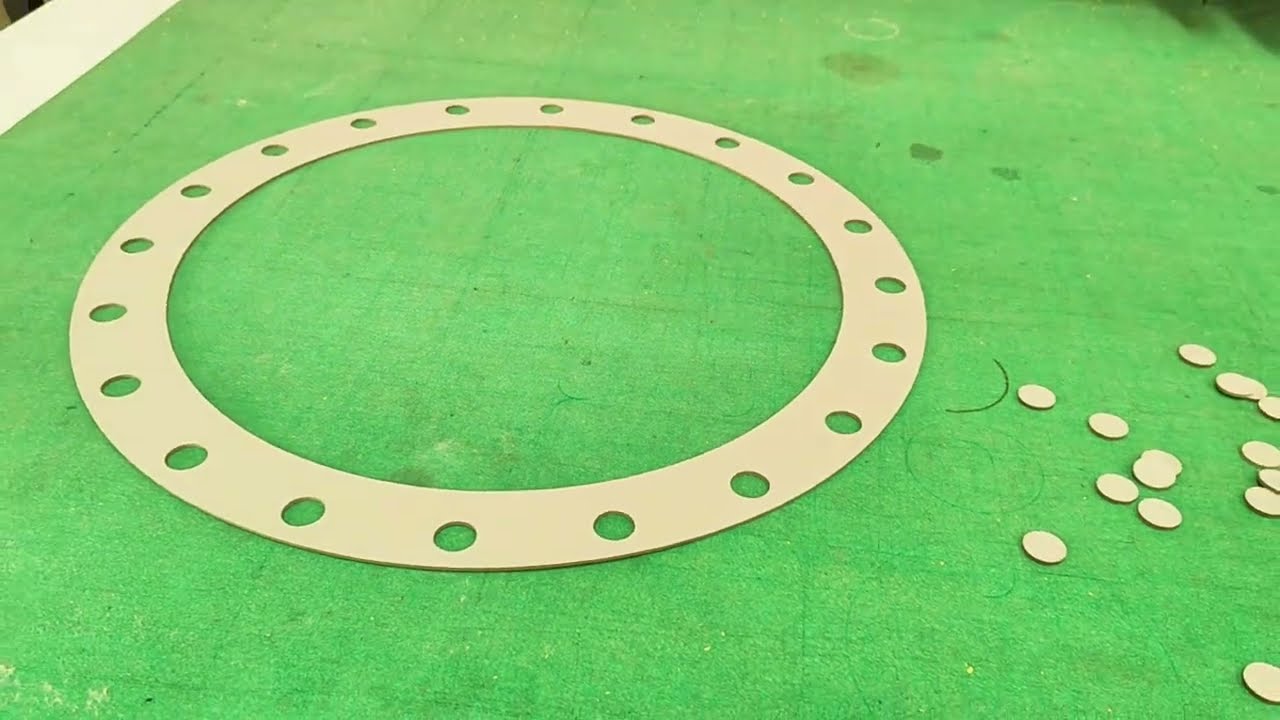 Paper Gasket CNC Oscillating Knife Cutting Machine