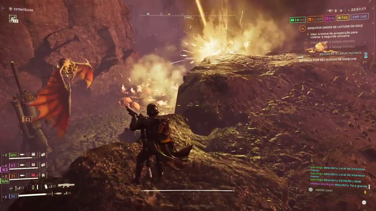 HELLDIVERS&trade; 2 CIRRUS LVL-8 Termin&iacute;dios- Ska Zman5842 xXAlbinoKirbyXx Wendigo (Dados do Solo)