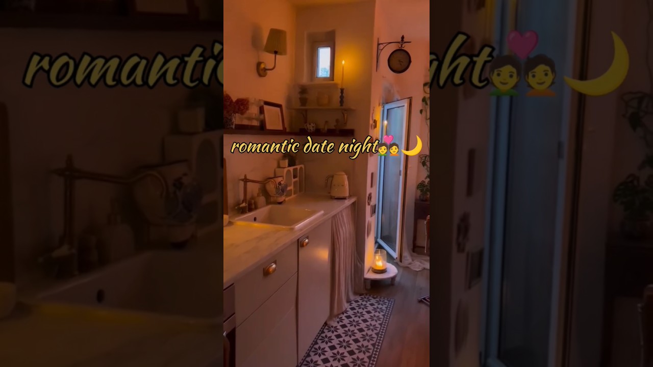 date night at home🏠✨ #datenightathome ​ #cozydatenight​ #pintrestdatenights #couple #lovevideo