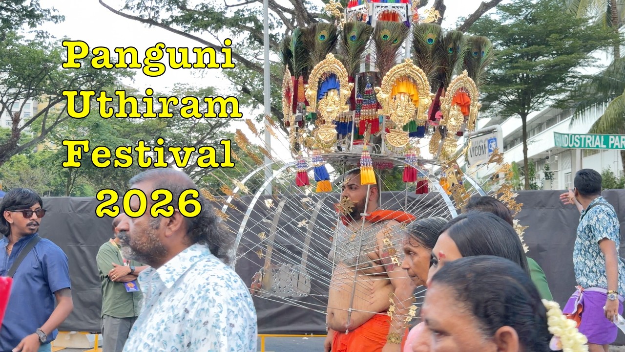 Panguni Uthiram Festival 2026 (பங்குனி உத்திரம்) at Holy Tree Sri Balasubramaniar Temple #singapore