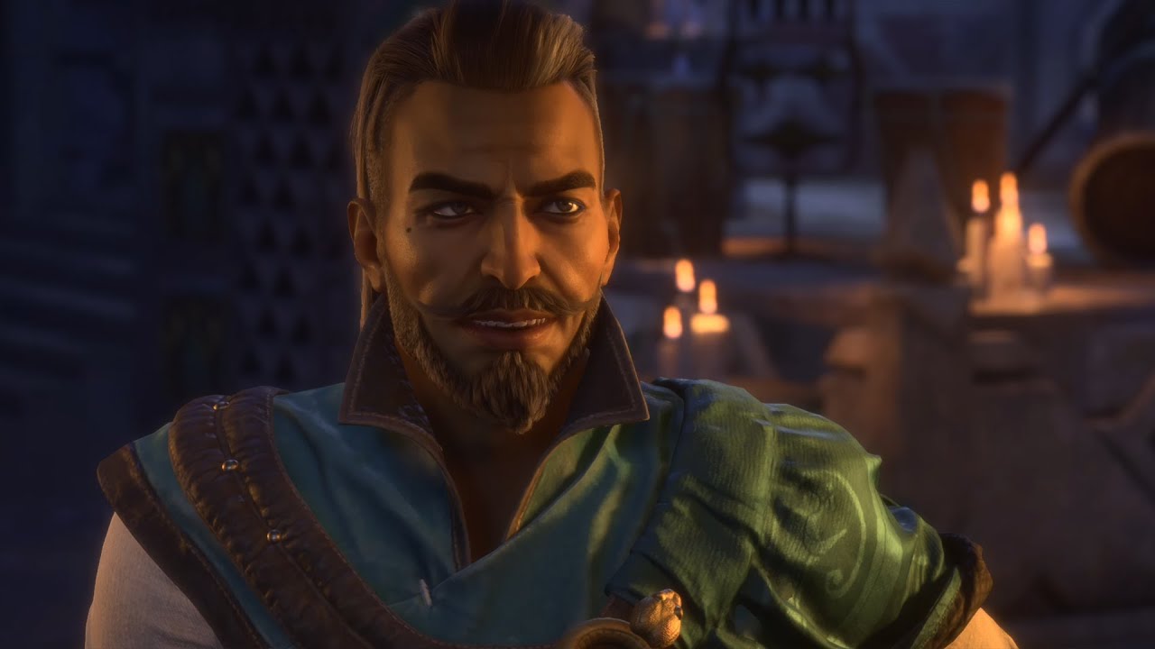Dragon Age: The Veilguard: Дориан и Инквизитор: романтические сцены