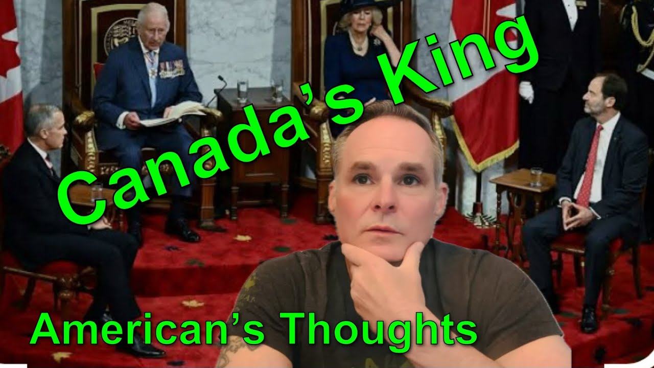 King of Canada - American Reacts to King Charles' Opening of Canada's Parliament