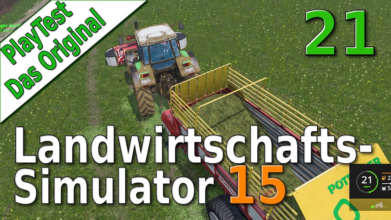 LS15 PlayTest #21 Unsere Kühe brauchen Liebe Landwirtschafts Simulator 15 deutsch HD