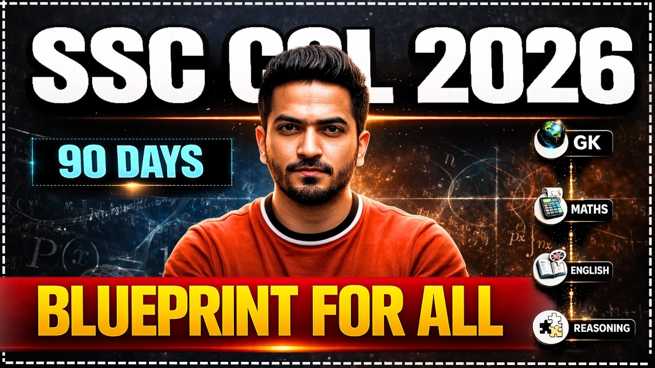 SSC CGL 2026 – 90 Days Blueprint for Selection (140+ Target Strategy)