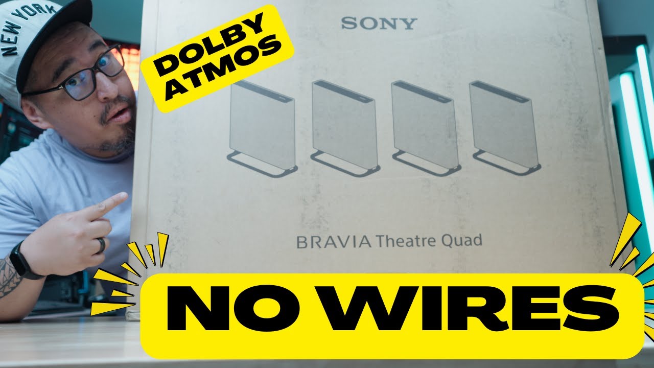 Распаковка Sony Bravia Theater Quad — без ресивера. Без проводов. Полный Dolby Atmos.