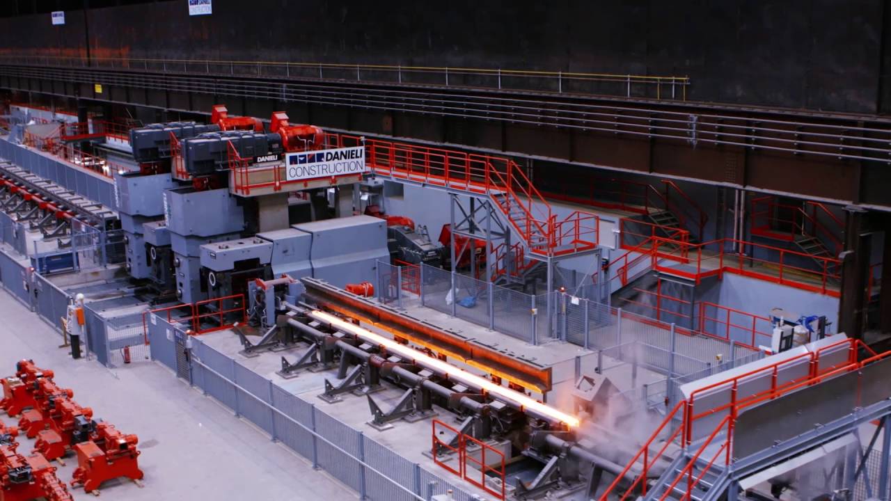 Modernstes Drahtwalzwerk Europas / Europe&rsquo;s most modern wire rolling mill