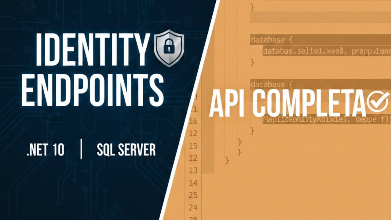 Chega de Identity Complexo! Use Identity Endpoints no .NET 10 com SQL Server
