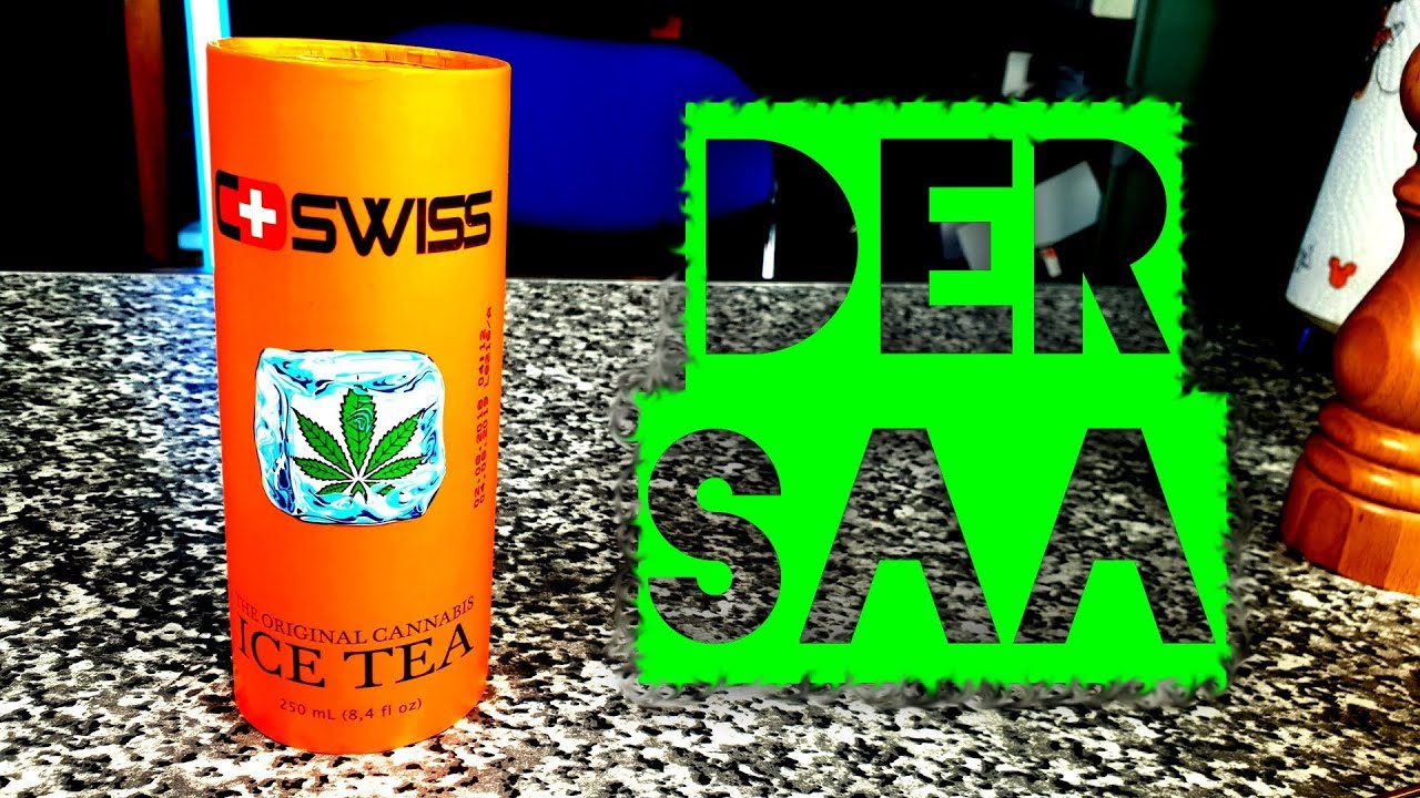 CSWISS Cannabis ICE TEA   |||   Eistee Test