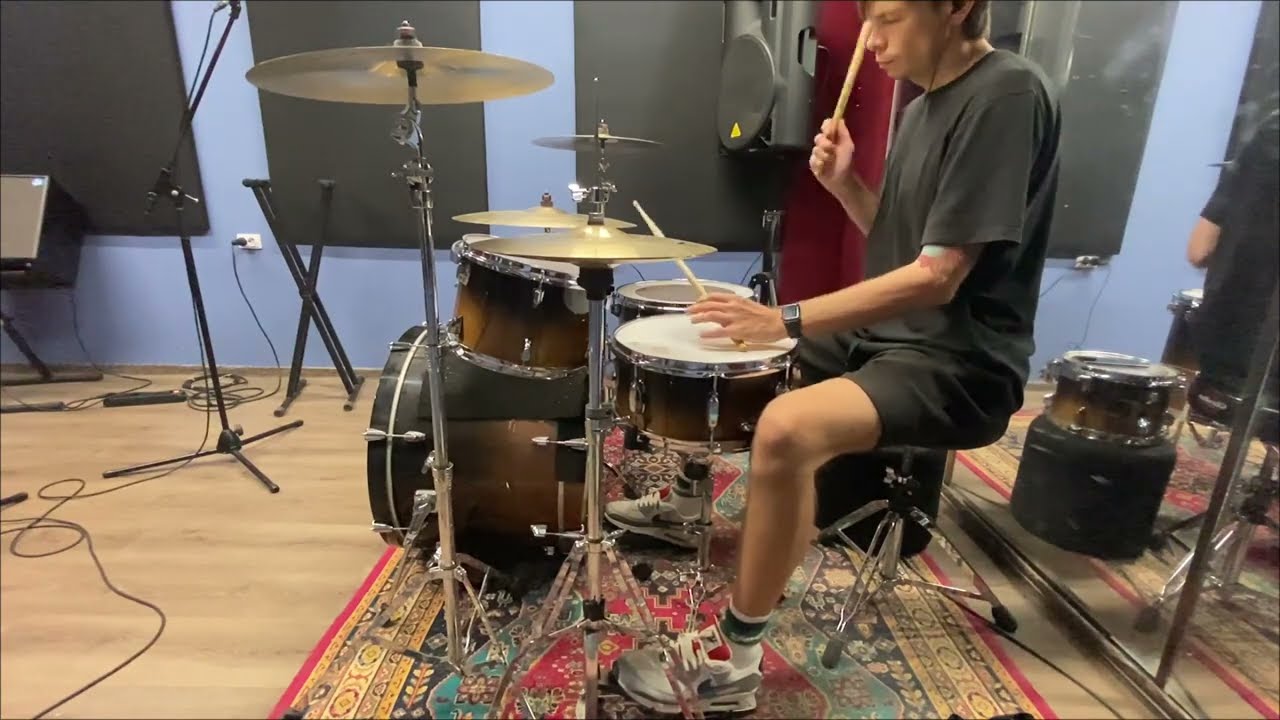 ME & The Robots - College (drum cover)