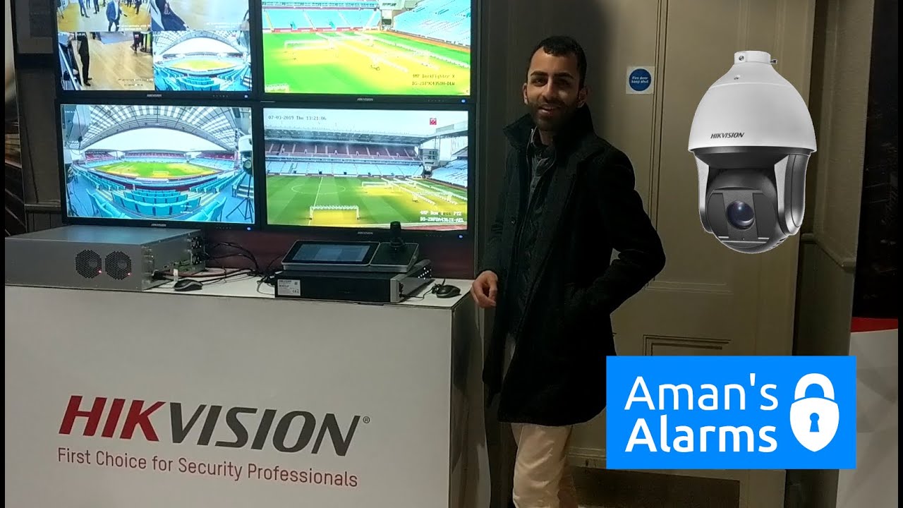 Hikvision PTZ CCTV Camera Demo