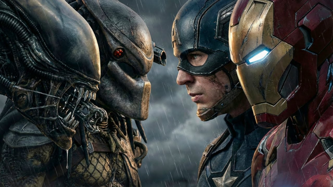 Alien/Predator vs. The Marvel Universe - Movie Trailer