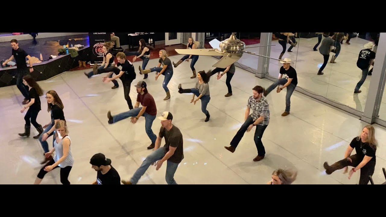 Burn It To The Ground line dance lesson and demo