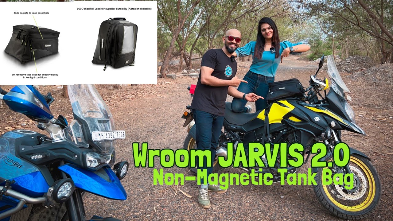 Launching Wroom JARVIS Universal Non-Magnetic Tank Bag 2.0 | #WroomGears