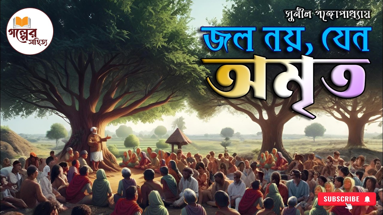 জল নয়,যেন অমৃত II সুনীল গঙ্গোপাধ্যায় || Prasanta Biswas || Golper Sahitto || Bengali Audio Story