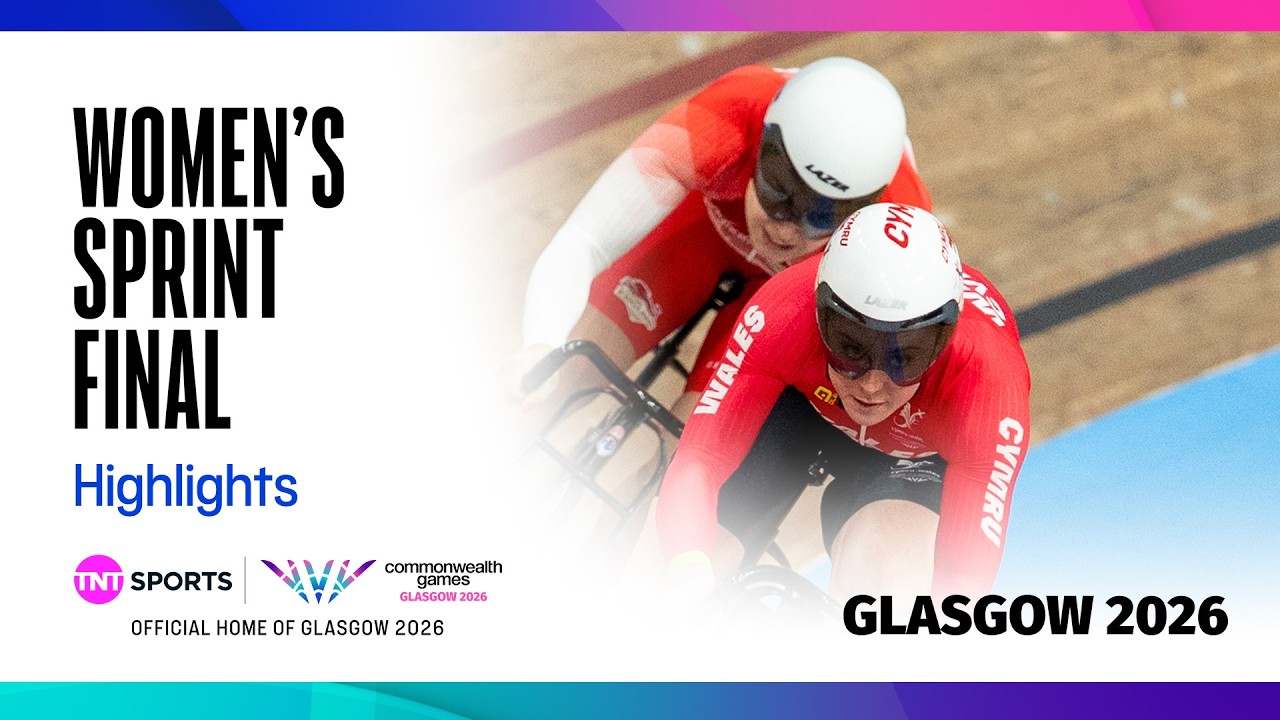 FULL STEAM AHEAD! 💨 | Cycling Women's Sprint Final | Glasgow 2026 Commonwealth Games