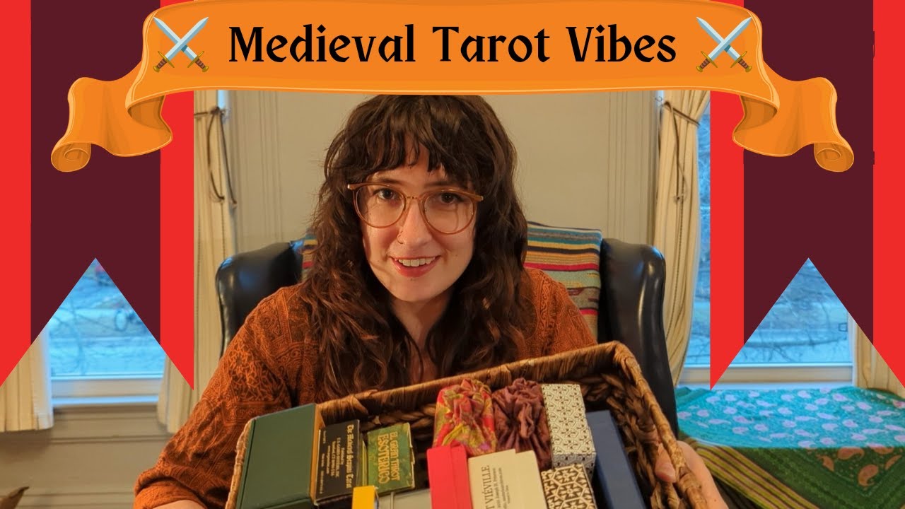 What's in My Basket: Medieval Tarot Vibes 🏰⚔️🛡️🐉