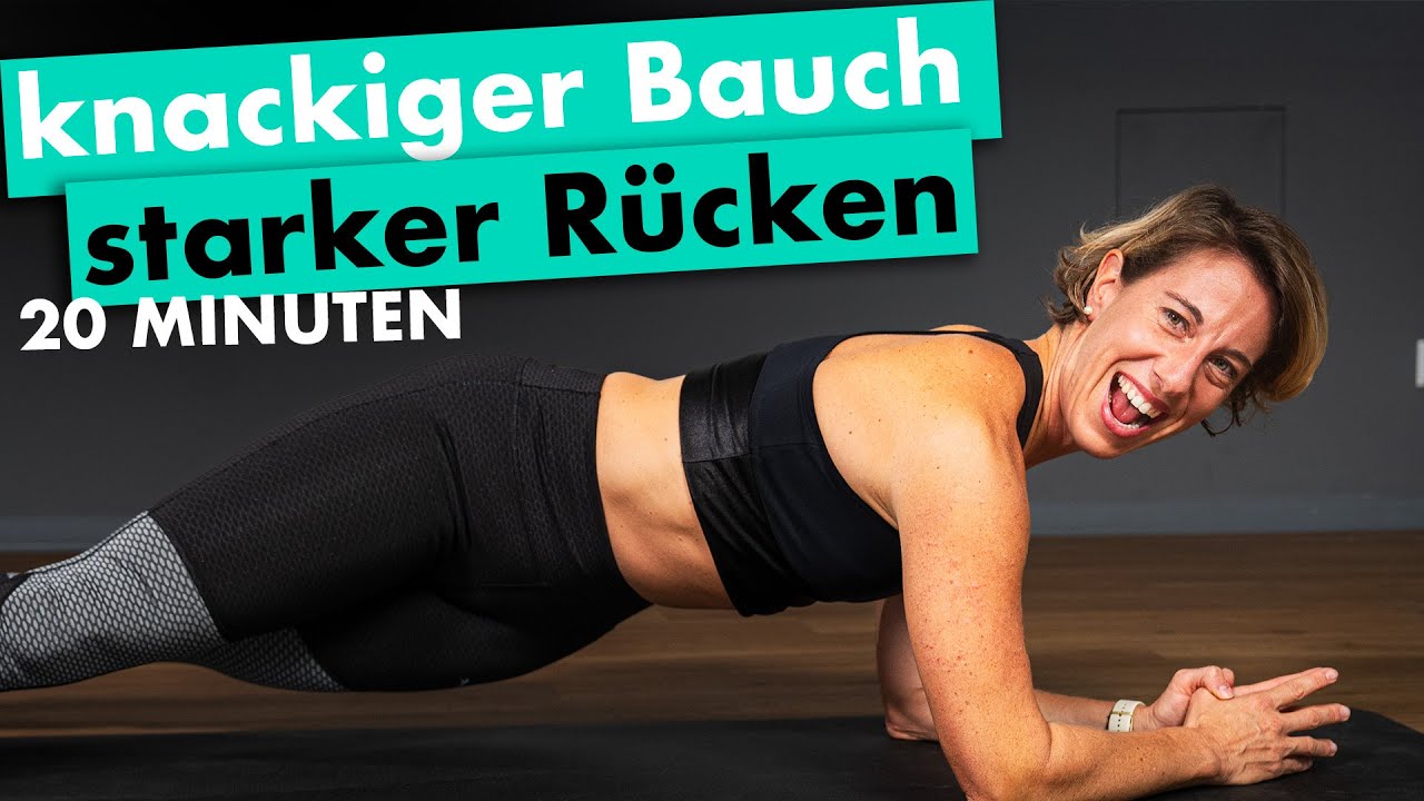 Core-Workout: Knackiges Bauch & Rücken Training für eine starke und schöne Körpermitte