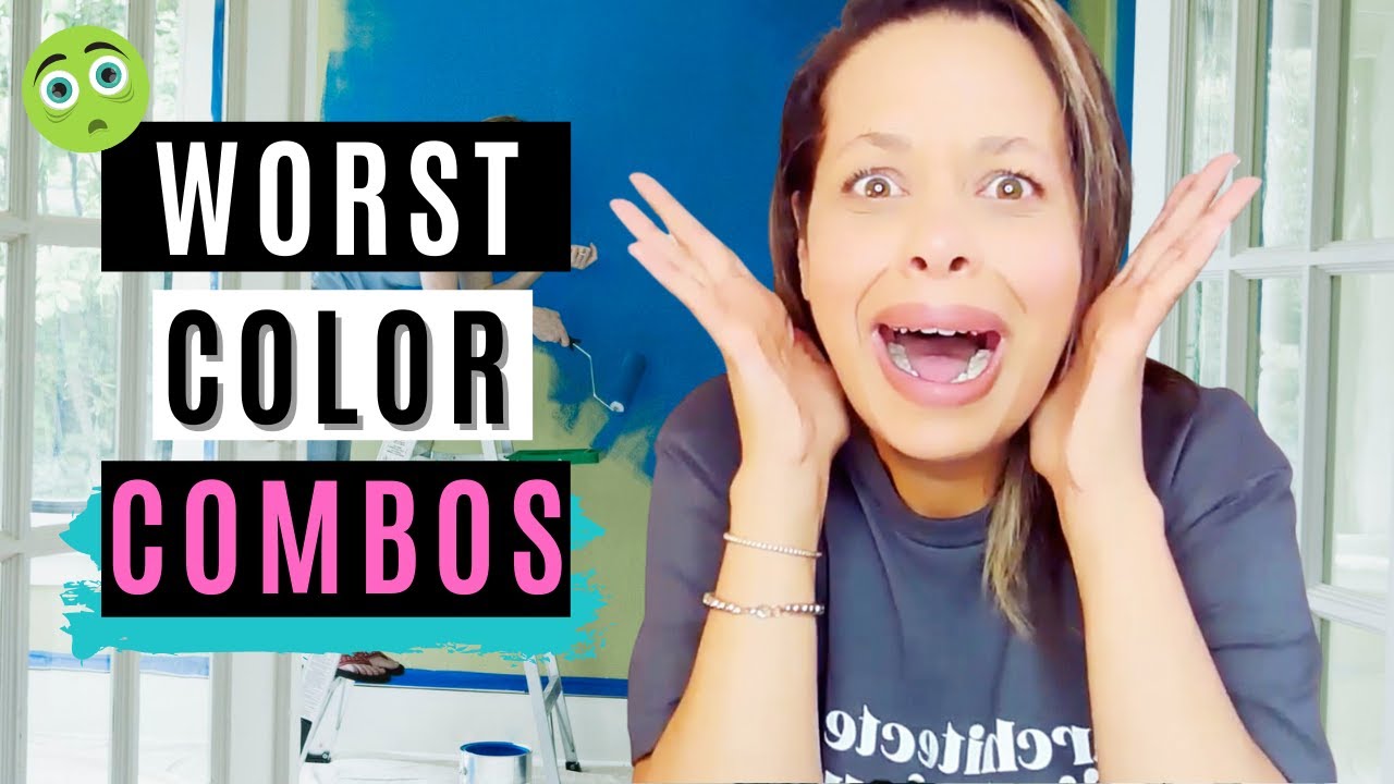 Worst Popular Color Combinations to Avoid in Decorating