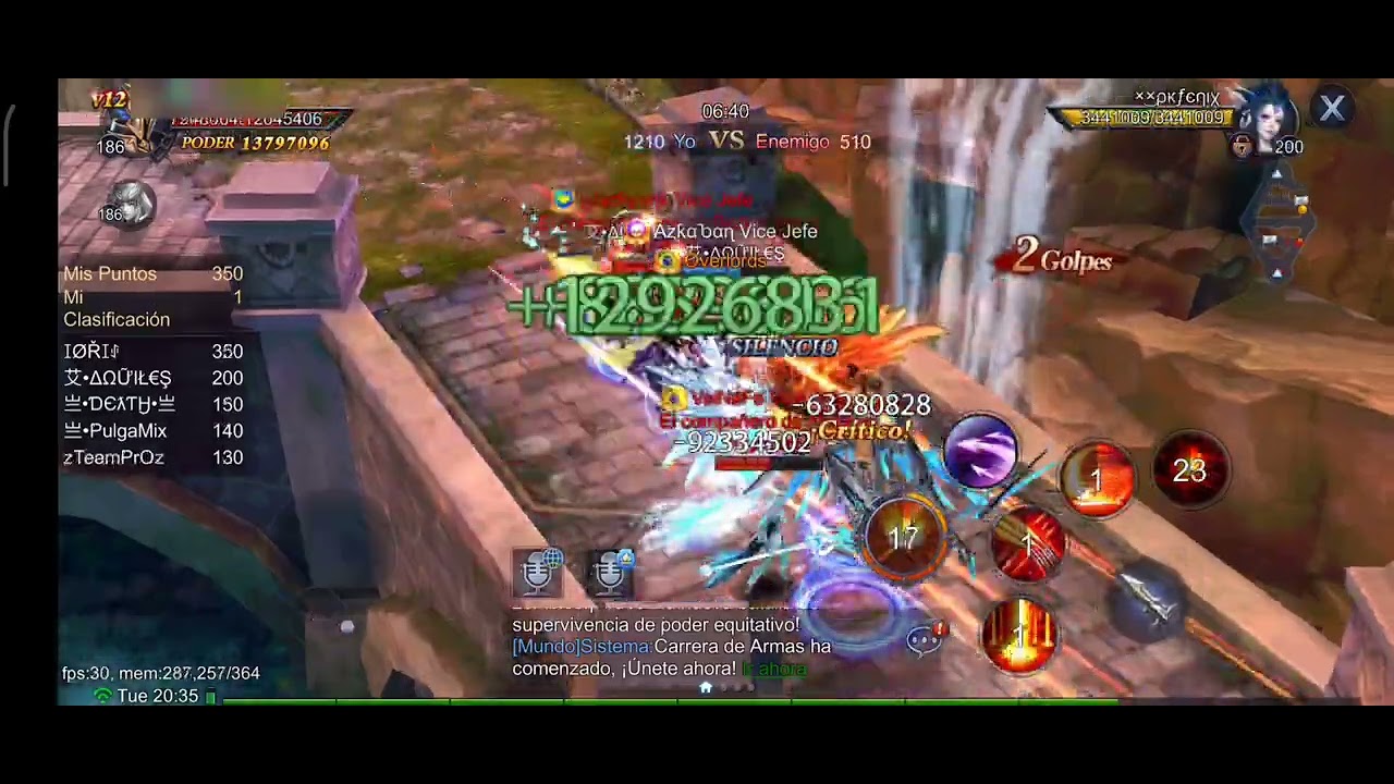 Goddes primal chaos, Carrera de armas SV 466
