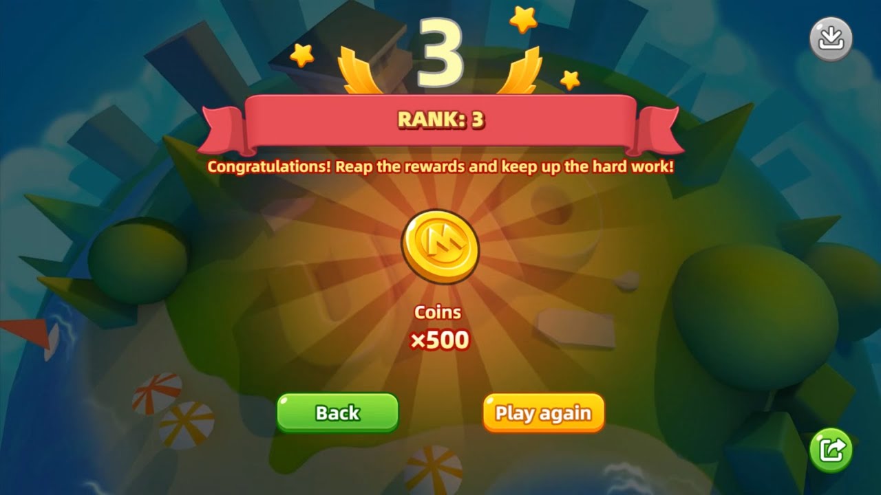 Coins UNO Cup (Single) | Got 3rd place! | +550 Coins