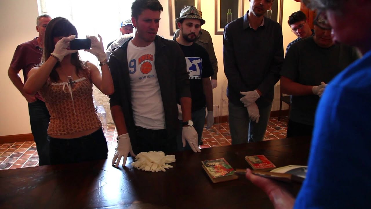 Gary Regan's antique cocktail book collection (at the GCP 2011 World Finals)