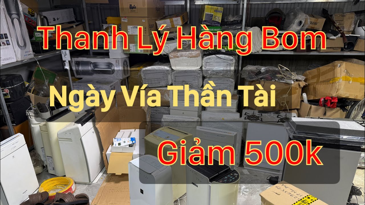 🔴 BÃO SALE_Ngày vía Thần Tài_Thanh Lý Hàng Bom giảm 500k_Quạt Nhật_Gia dụng Nhật bản độc lạ…