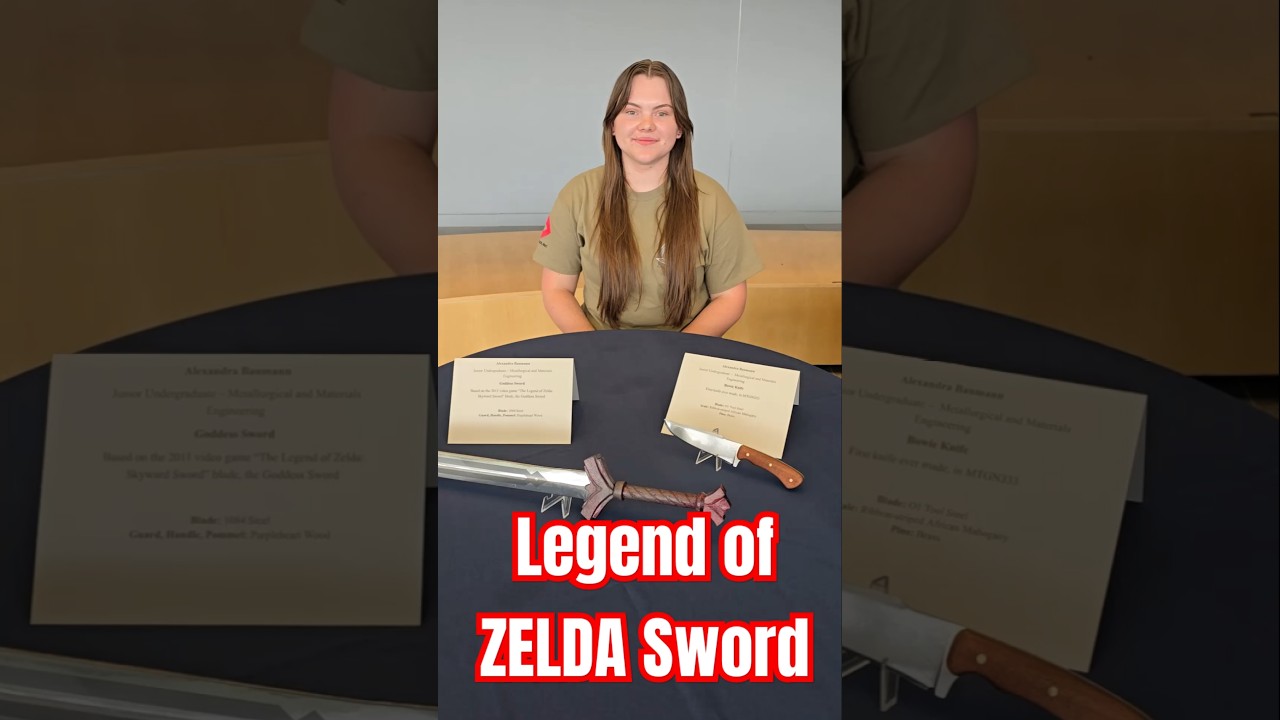 Forging a Legend: Alexandra&rsquo;s Goddess Sword from Zelda | MTGN333 Bladesmithing
