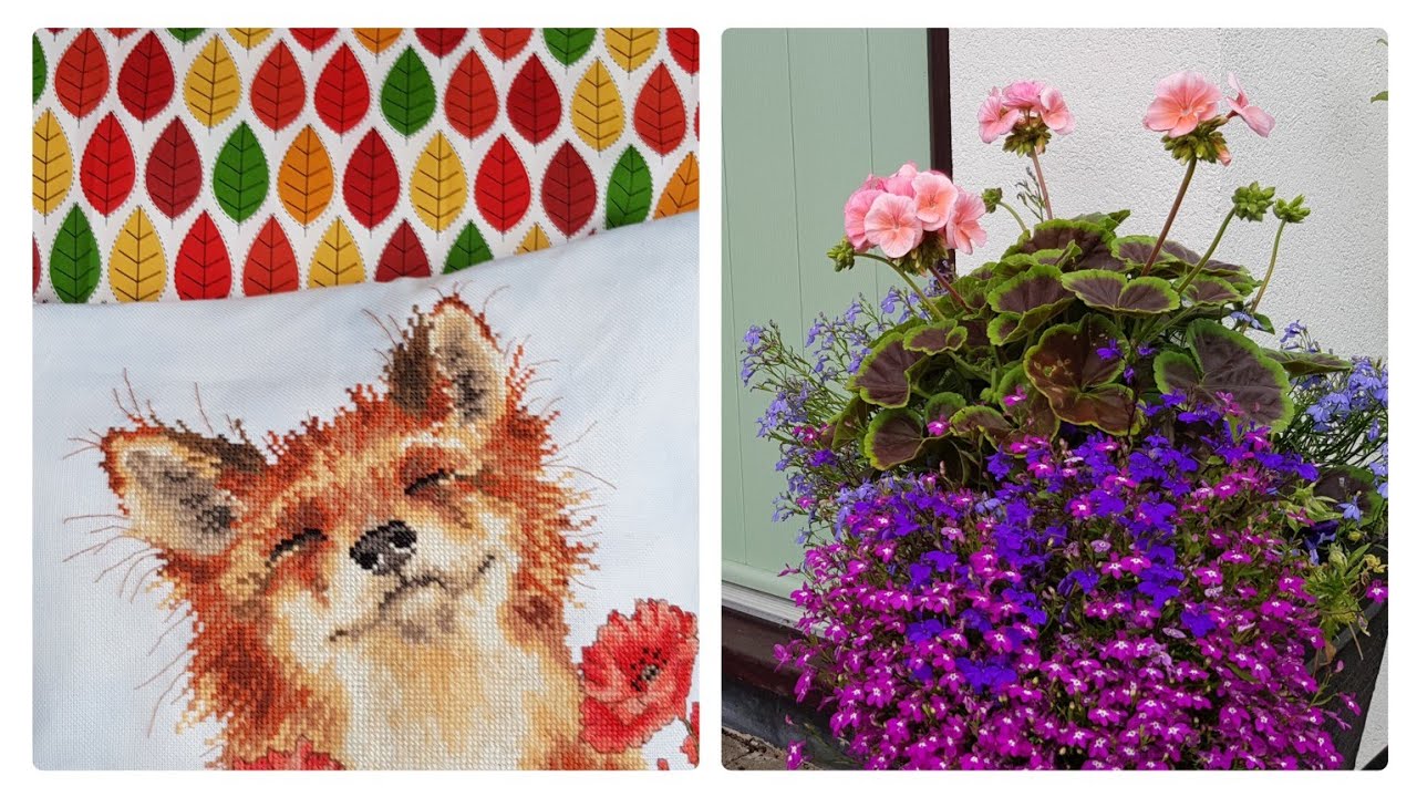 New Fabric & Flowers Slow Summer Crafting Vlog 11th August 2024