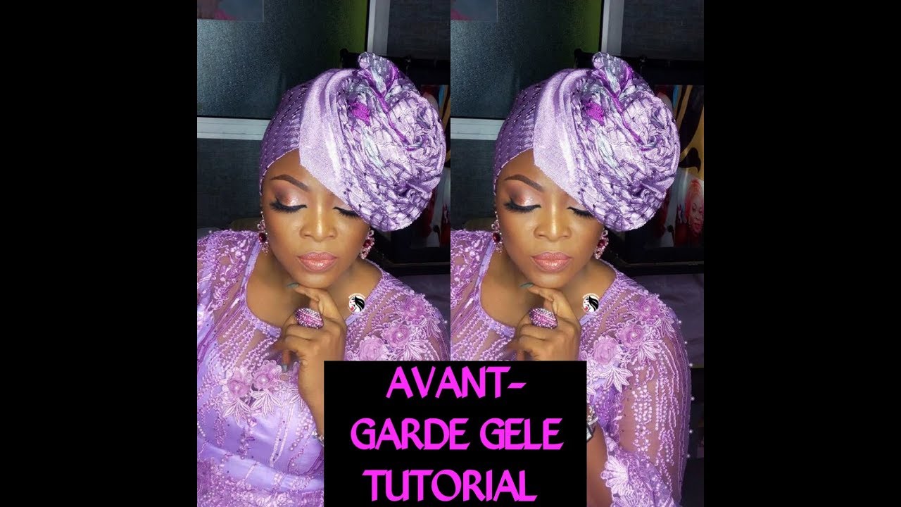 CLIENT GELE TUTORIAL - AVANT-GARDE GELE (HEADGEAR)
