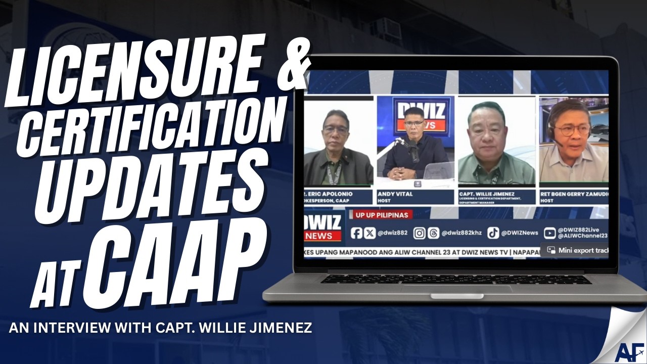 𝗔𝗩𝗜𝗔𝗧𝗜𝗢𝗡 𝗙𝗢𝗥𝗨𝗠 | 𝗟𝗶𝗰𝗲𝗻𝘀𝗶𝗻𝗴 𝗮𝗻𝗱 𝗖𝗲𝗿𝘁𝗶𝗳𝗶𝗰𝗮𝘁𝗶𝗼𝗻 𝗨𝗽𝗱𝗮𝘁𝗲𝘀 𝗮𝘁 𝗖𝗔𝗔𝗣